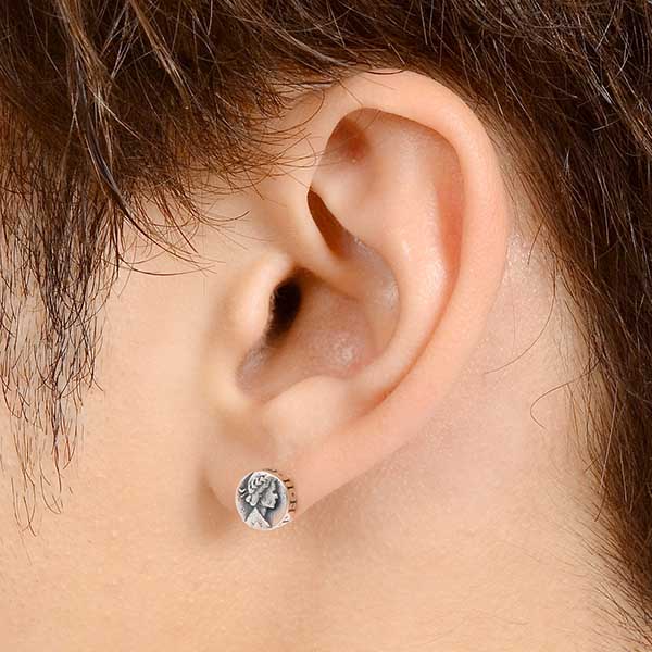 シルバーピアス(片耳用)