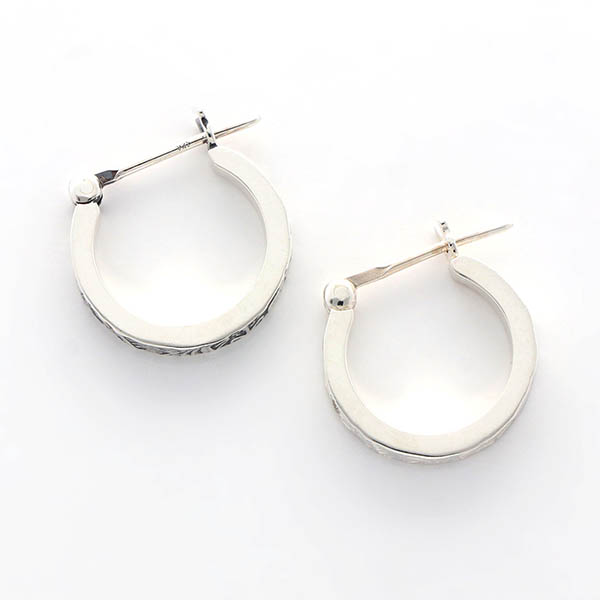 シルバーペアピアス