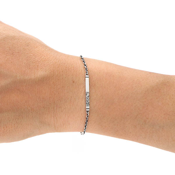 シルバーペアブレスレット