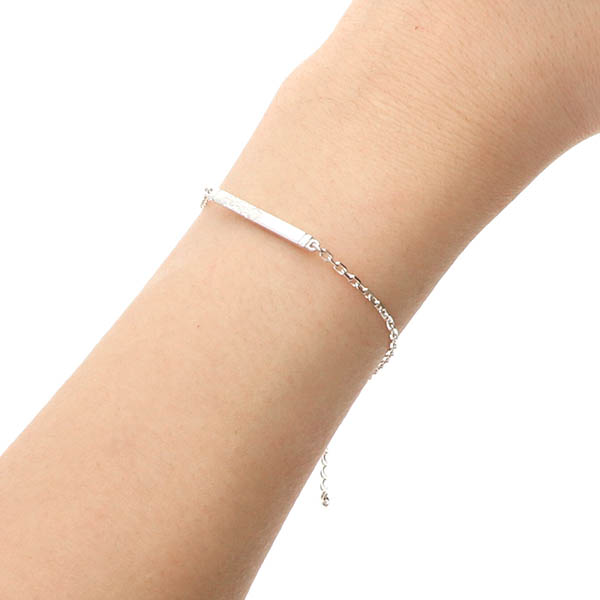 シルバーペアブレスレット