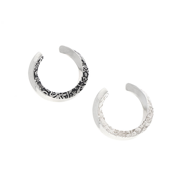 シルバーペアイヤーカフ