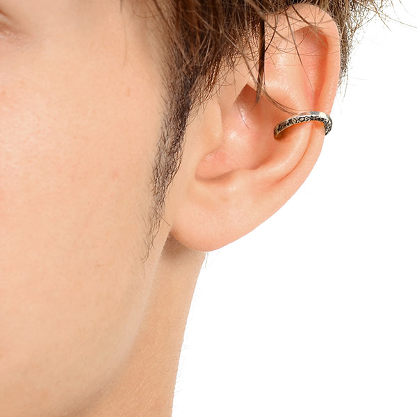 シルバーペアイヤーカフ