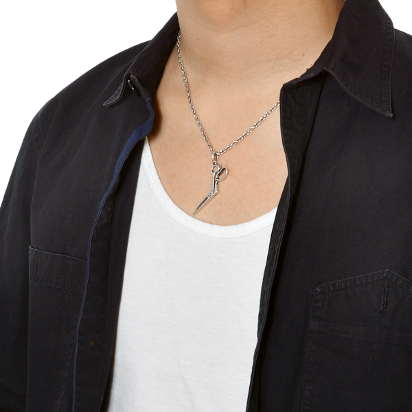 シルバーネックレス