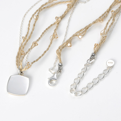 シルバーネックレス