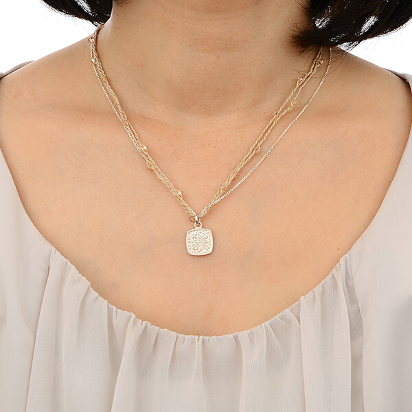 シルバーネックレス