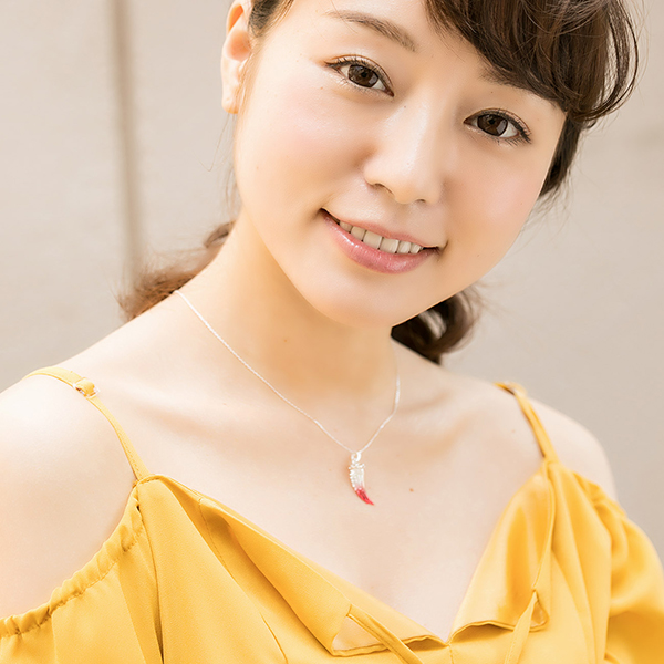 シルバーペアネックレス