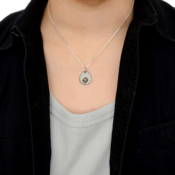 シルバーネックレス