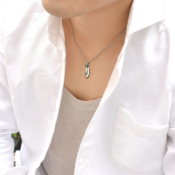 シルバーネックレス