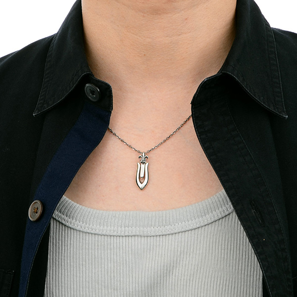 シルバーネックレス