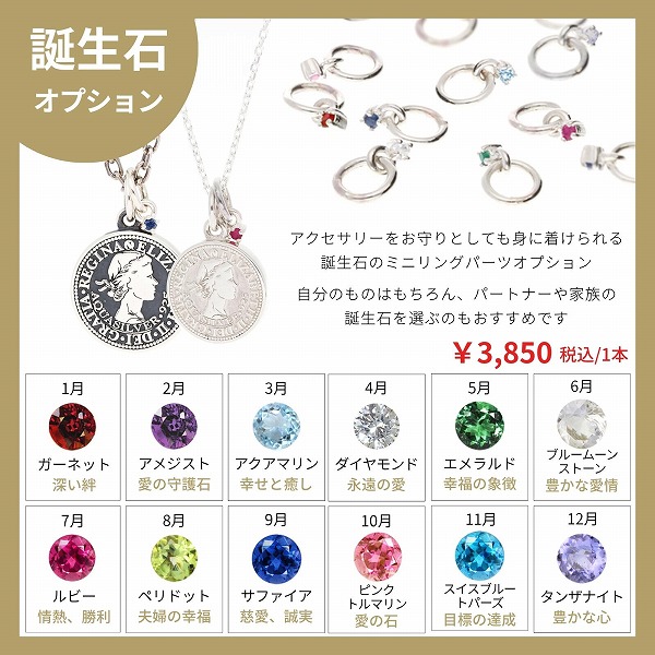 シルバーペアネックレス