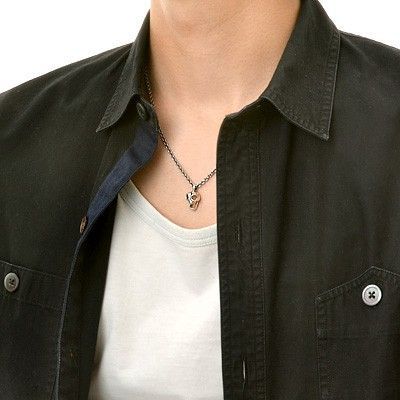 シルバーネックレス