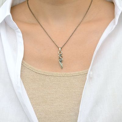 シルバーネックレス