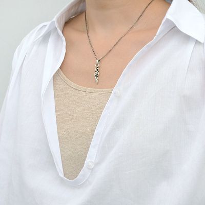 シルバーネックレス