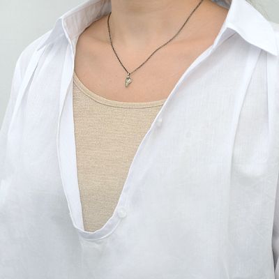 シルバーネックレス