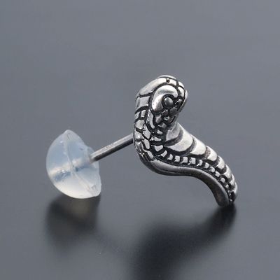 シルバースタッドピアス(片耳用)