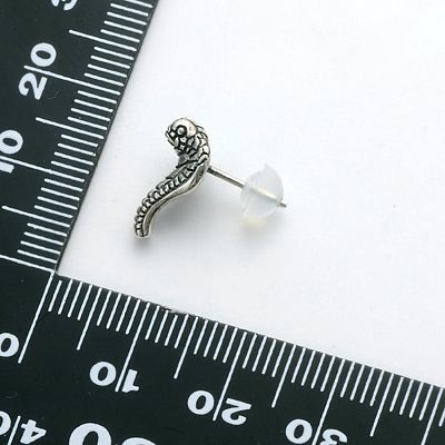 シルバースタッドピアス(片耳用)