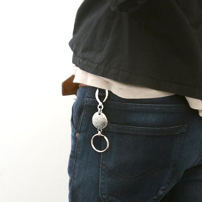 シルバーキーホルダー