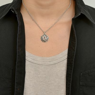 シルバーネックレス