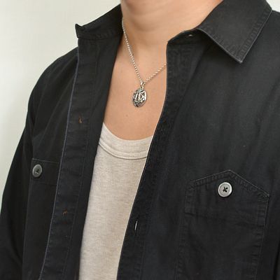 シルバーネックレス