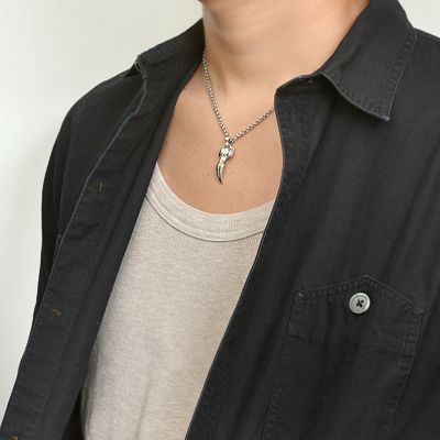 シルバーネックレス