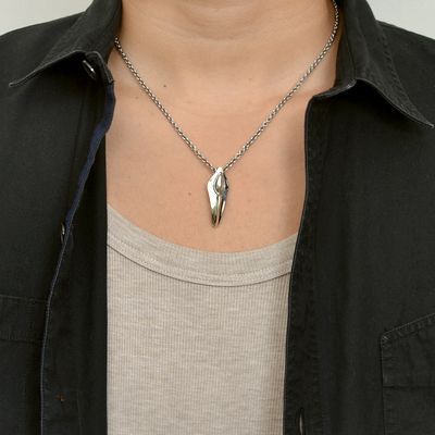 シルバーネックレス