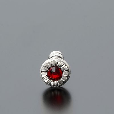 シルバースタッドピアス(片耳用)