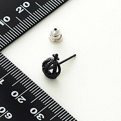 シルバースタッドピアス(片耳用)