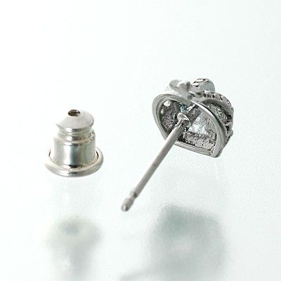 シルバースタッドピアス(片耳用)