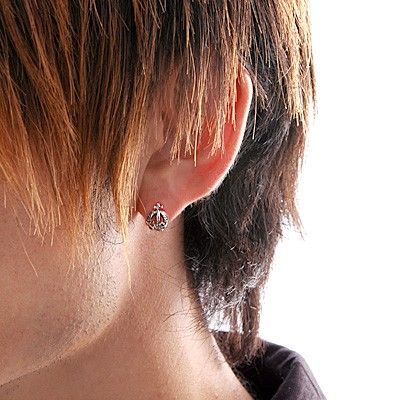 シルバースタッドピアス(片耳用)