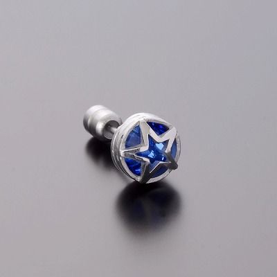 シルバースタッドピアス(片耳用)