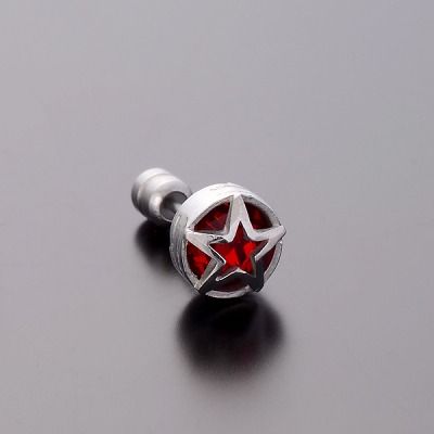 シルバースタッドピアス(片耳用)