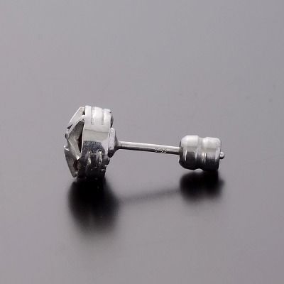 シルバースタッドピアス(片耳用)