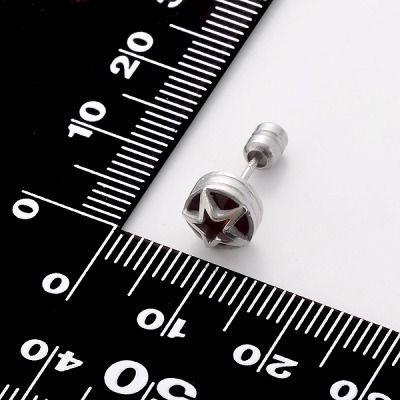 シルバースタッドピアス(片耳用)