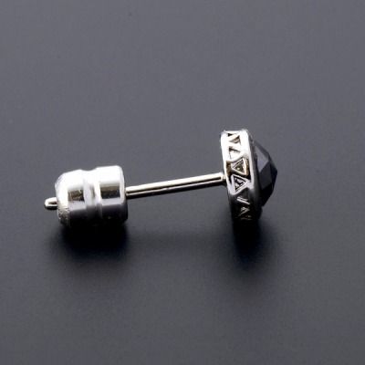 シルバースタッドピアス(片耳用)