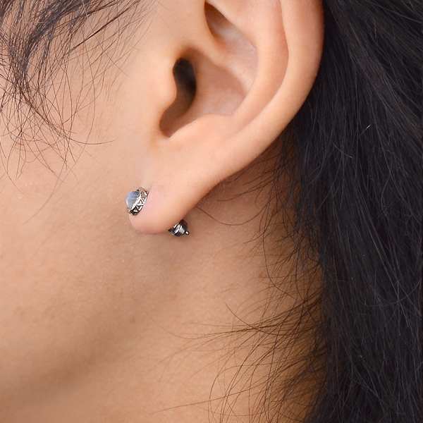 シルバースタッドピアス(片耳用)