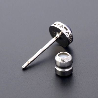 シルバースタッドピアス(片耳用)