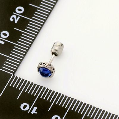 シルバースタッドピアス(片耳用)