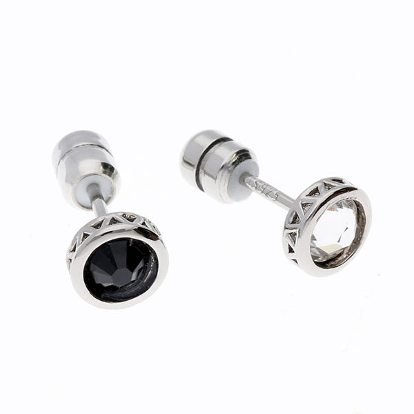 シルバーペアピアス