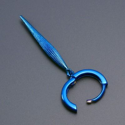 シルバーフープピアス(片耳用)