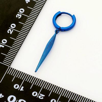 シルバーフープピアス(片耳用)