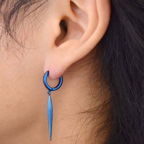 シルバーフープピアス(片耳用)