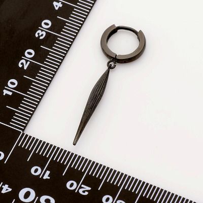 シルバーフープピアス(片耳用)