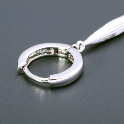 シルバーフープピアス(片耳用)