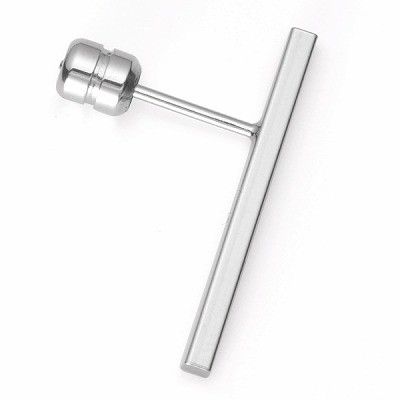 シルバースタッドピアス(片耳用)