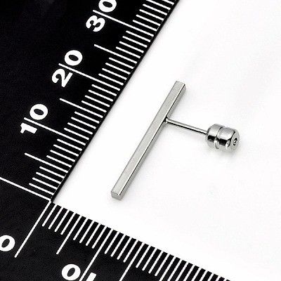 シルバースタッドピアス(片耳用)