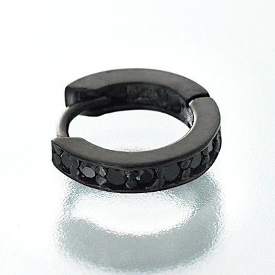 シルバーフープピアス(片耳用)