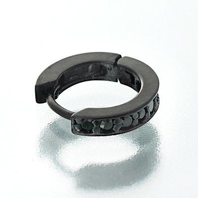 シルバーフープピアス(片耳用)