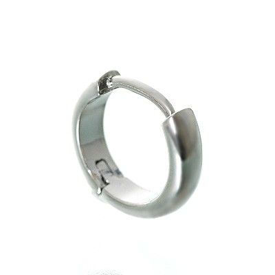 シルバーフープピアス(片耳用)