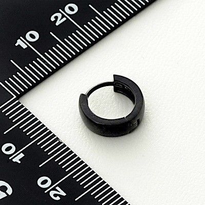 シルバーフープピアス(片耳用)