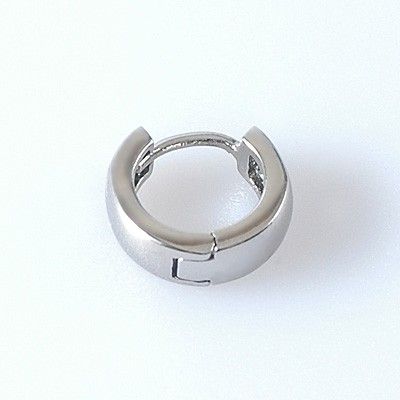 シルバーフープピアス(片耳用)